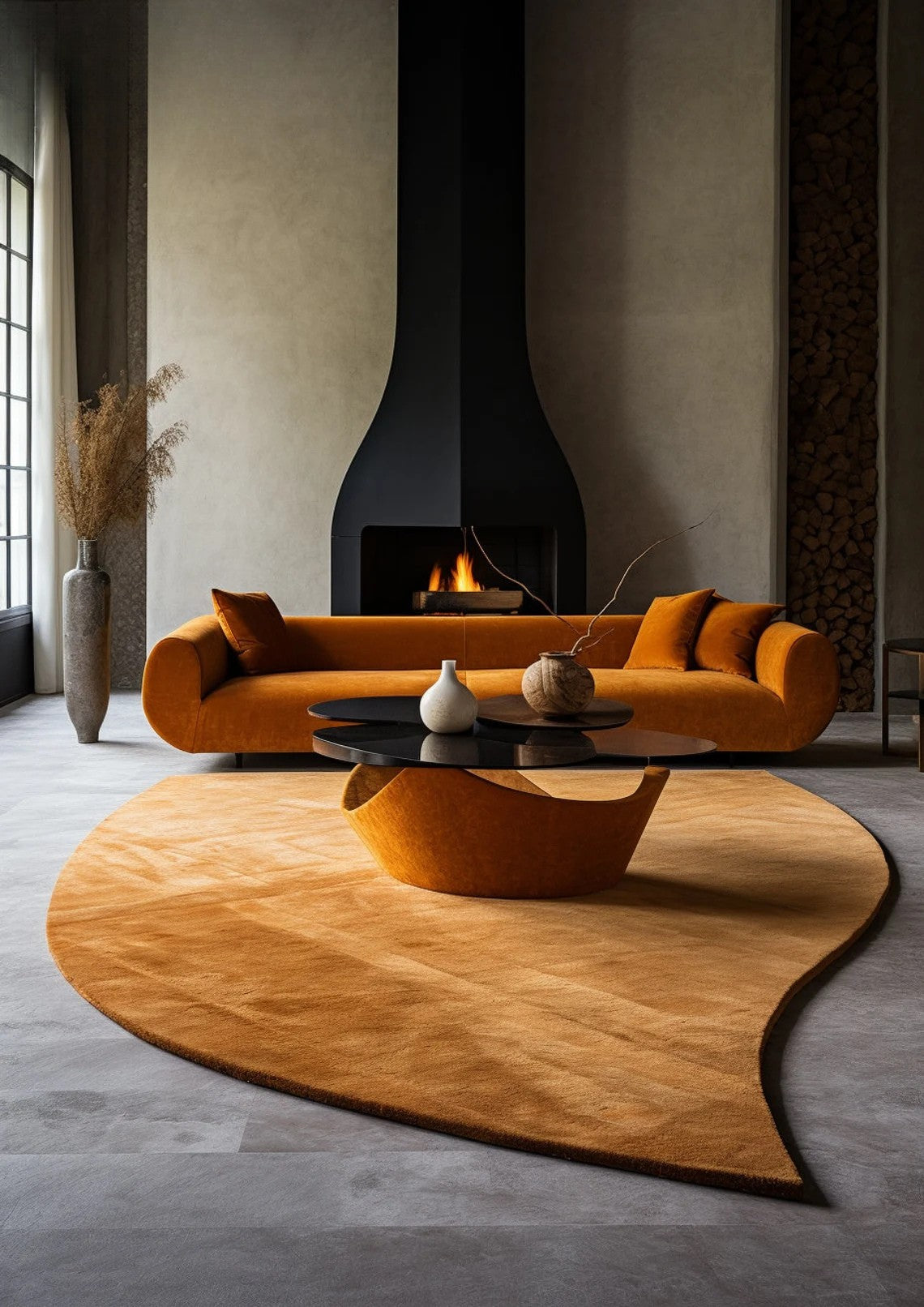 irregular_dark_beige_hand_tufted_rug