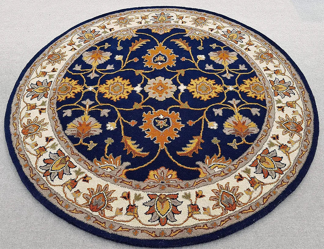 Premium Round Hand Tufted Carpet