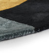 Multicolor Round Hand Tufted Carpet