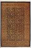 Hand-Knotted Silk Rug