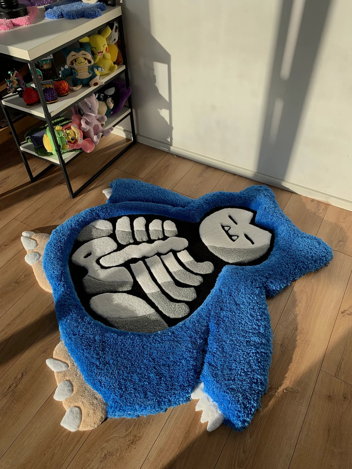 irregular_cartoon_blue_hand_tufted_rug