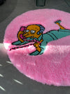 irregular_pink_hand_tufted_rug
