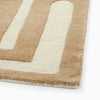 Side view showing rug thickness and tufting detail