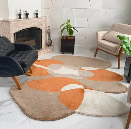 irregular_beige_hand_tufted_rug