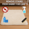 How to Remove Stains from Rabbit Fur Carpets