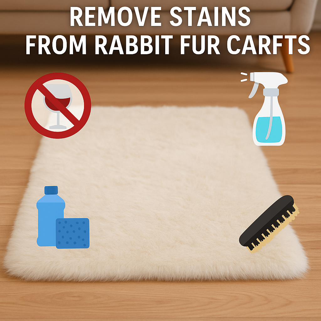 How to Remove Stains from Rabbit Fur Carpets