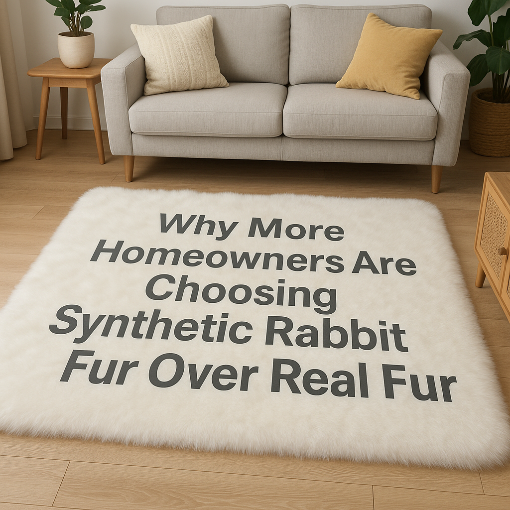 Why More Homeowners Are Choosing Synthetic Rabbit Fur Over Real Fur