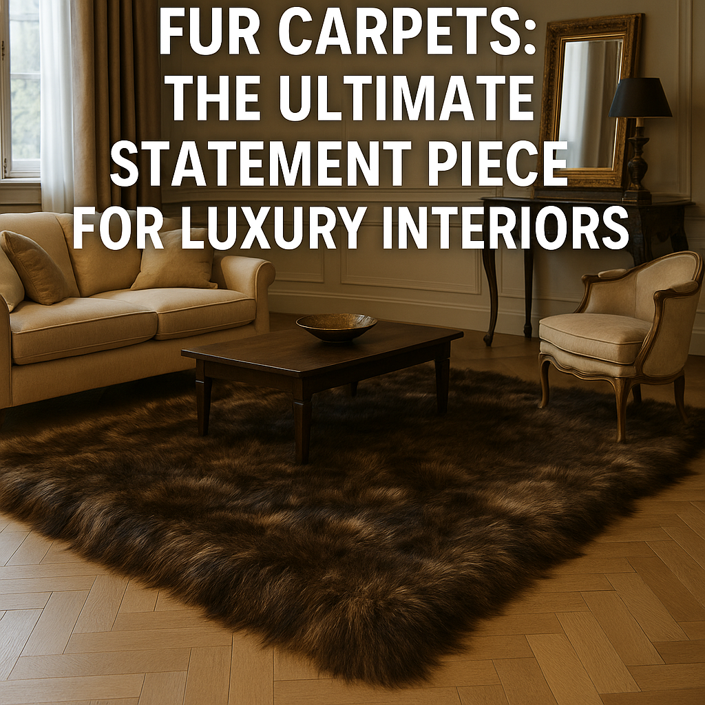 Fur Carpets: The Ultimate Statement Piece for Luxury Interiors