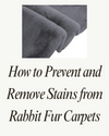 prevent_remove_stains_rabbit_fur_carpet