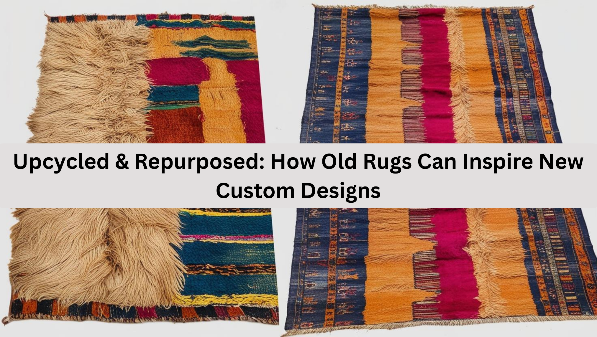 Upcycled & Repurposed: Transform Old Rugs into Stunning New Designs ...