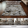 Novo Gold Grey Modern Rug