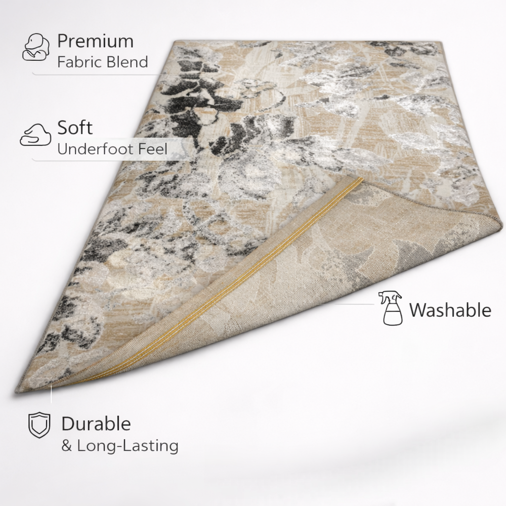 Nivo Beige Modern Rug