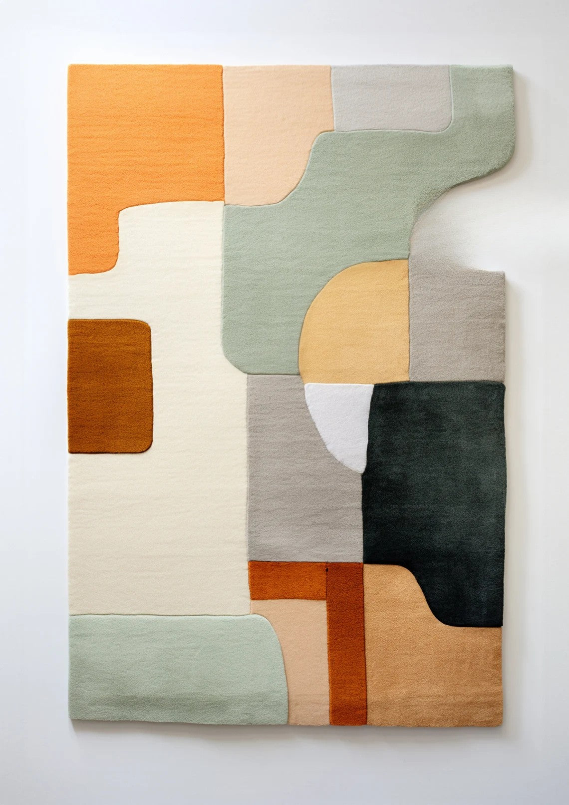 irregular_green_hand_tufted_rug