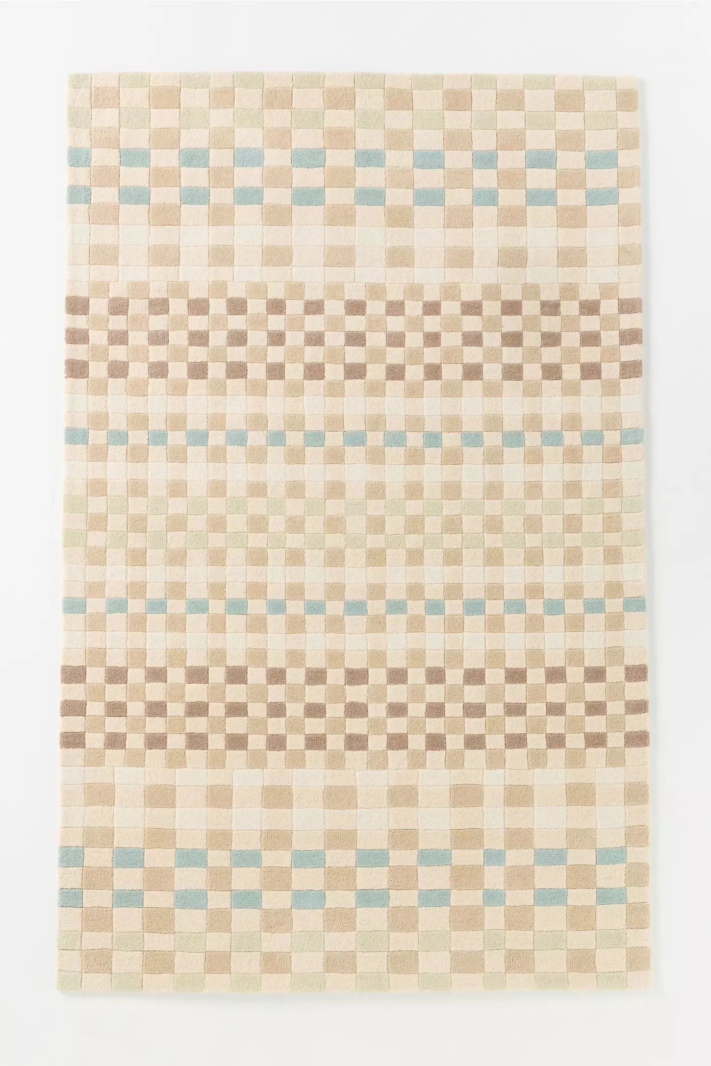 Boxes Wool Rug