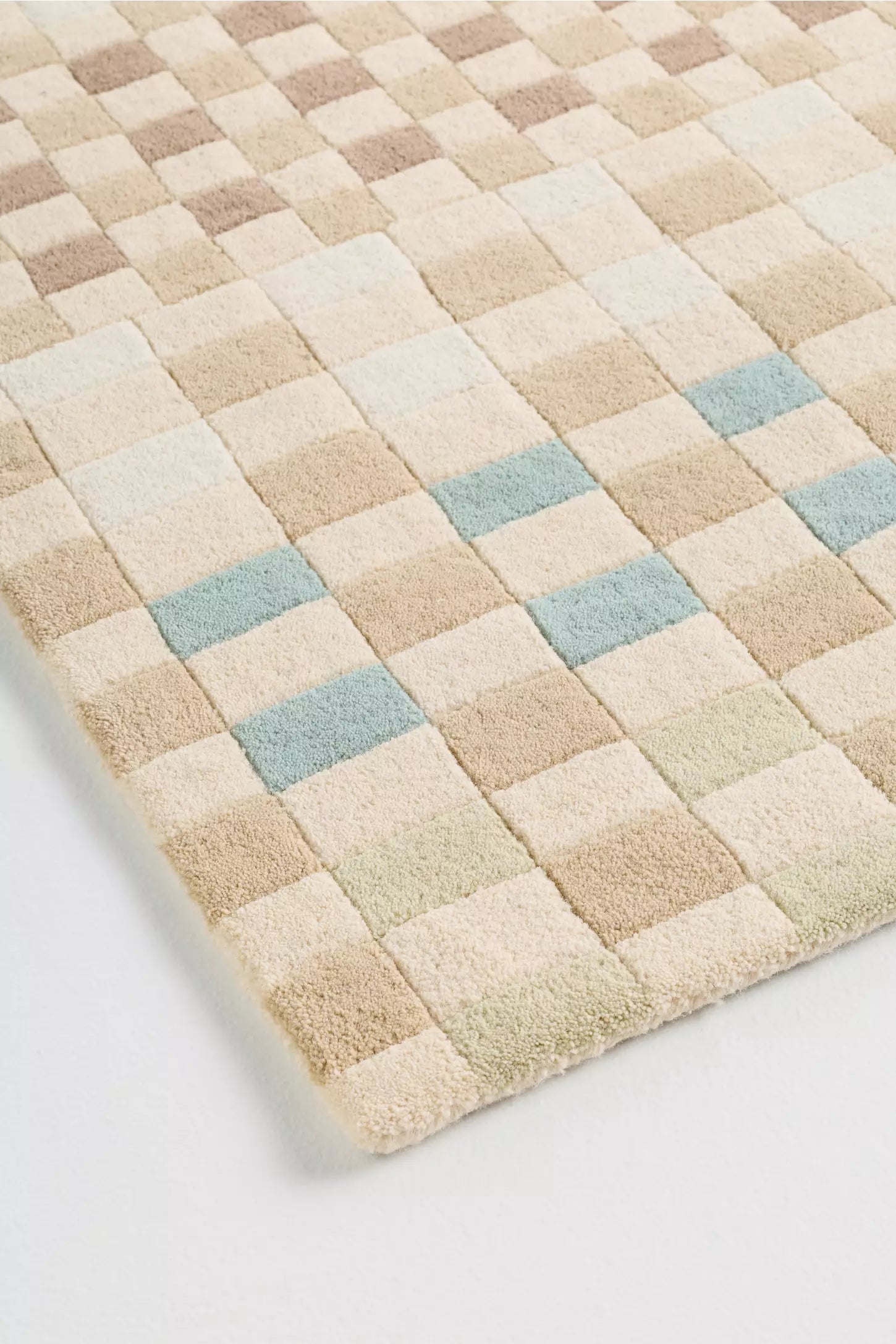 Boxes Wool Rug