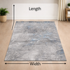 Leno Grey Blue Modern Rug