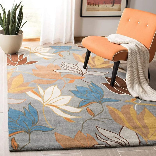 Floral Hand Tufted Carpet