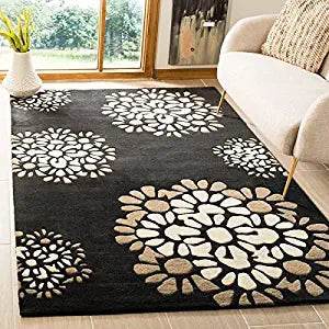 Petunia Floral Wool Rug