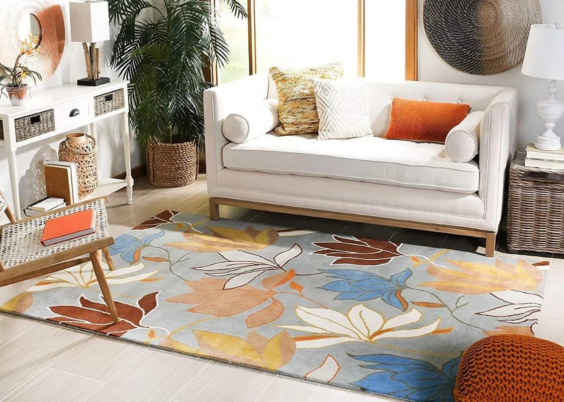 Floral Hand Tufted Carpet