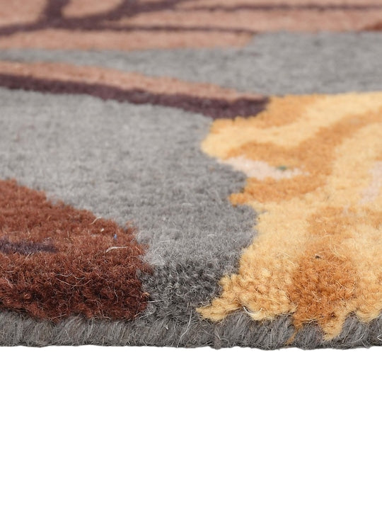 Magnolia Grace Floral Wool Rug