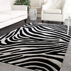 Zahara Zebra Wool Rug
