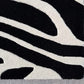 Zebra Pattern Hand Tufted Carpet