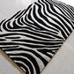 Zebra Pattern Hand Tufted Carpet