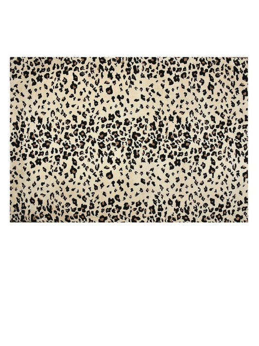 Leopard Print Hand Tufted Carpet