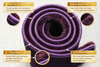 Wine Purple Fur Rugs