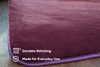 Wine Purple Fur Rugs