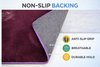 Wine Purple Fur Rugs