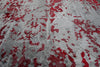 Tio Grey Red Modern Rug
