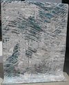 Nari Grey Turquoise Modern Rug
