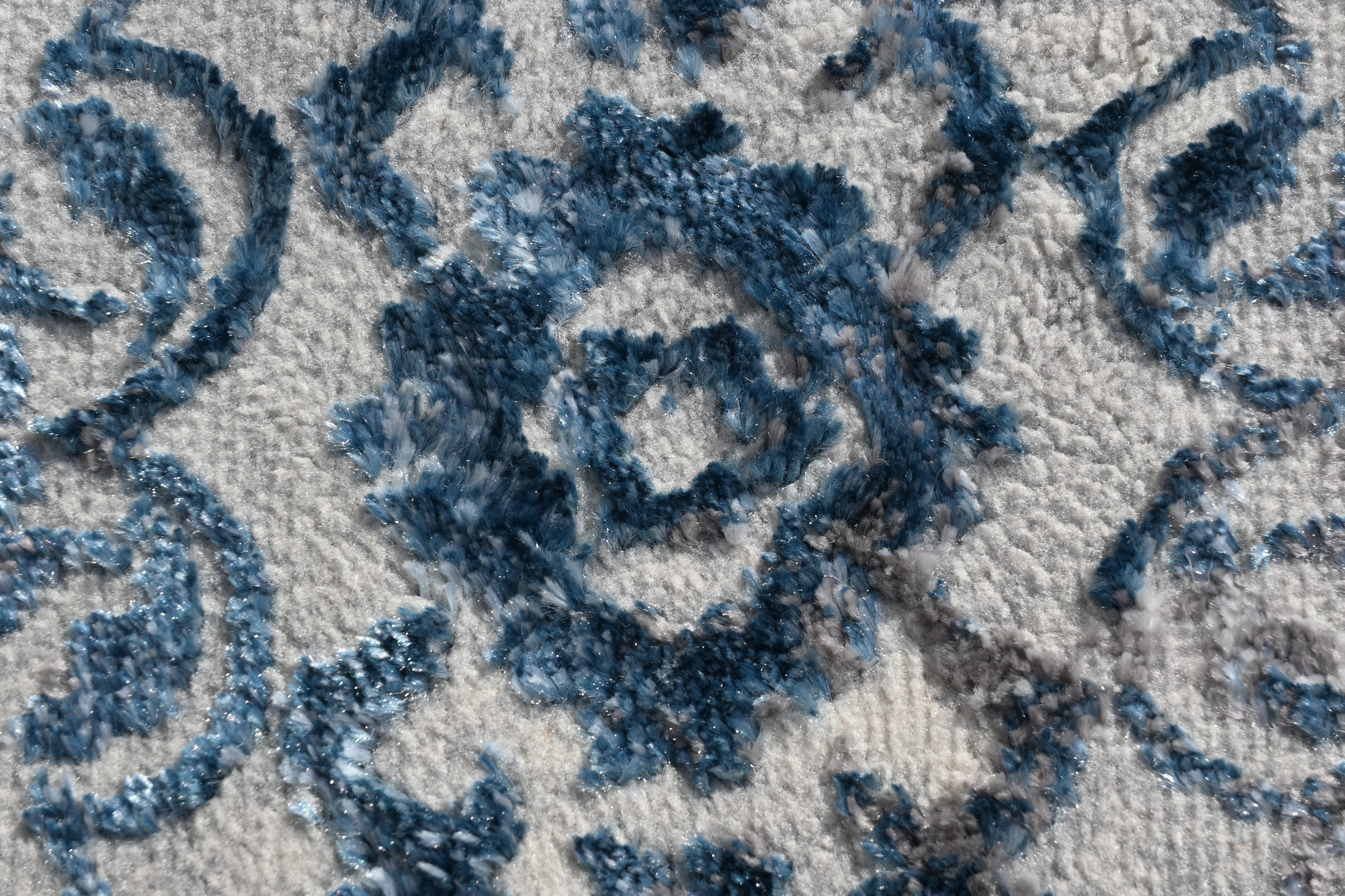 Sio Blue Grey Modern Rug