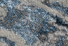 Leno Grey Blue Modern Rug