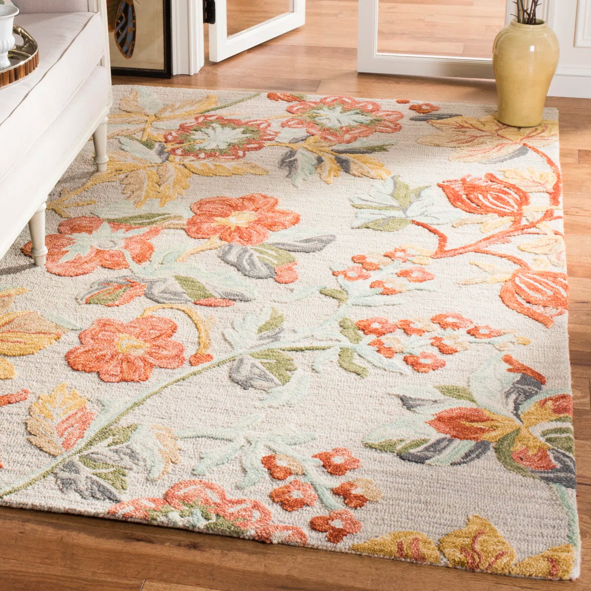 Primrose Floral Hand Tufted Rug