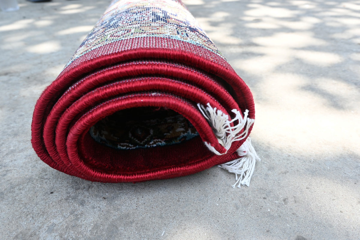 Zebaish Traditional Carpet Rolled