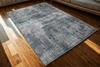 Taro Turquoise Grey Modern Rug