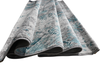 Taro Turquoise Grey Modern Rug