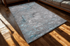 Nari Grey Turquoise Modern Rug