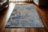 Lino Blue Grey Modern Carpet