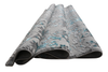 Luno Grey Turquoise Floral Rug