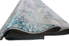 Zaro Teal Grey Modern Rug