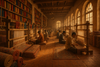A wide-angle cinematic shot of a grand artisan workshop in Bhadohi, filled with rows of traditional looms, colorful spools of yarn stacked high, and artisans weaving luxurious rugs. Sunlight streams through large windows, illuminating the intricate patterns. Include rolled rugs and finished masterpieces stacked neatly, symbolizing production scale and craftsmanship. Warm earthy tones, high detail, premium and authentic feel.

