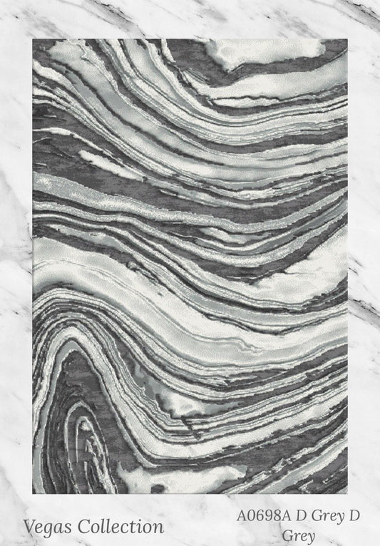 Beige Grey Abstract Modern Rug