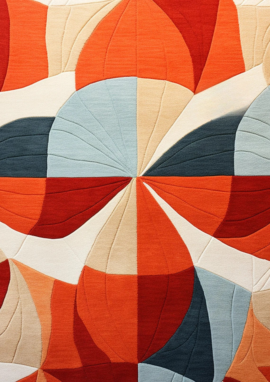irregular_orange_hand_tufted_rug
