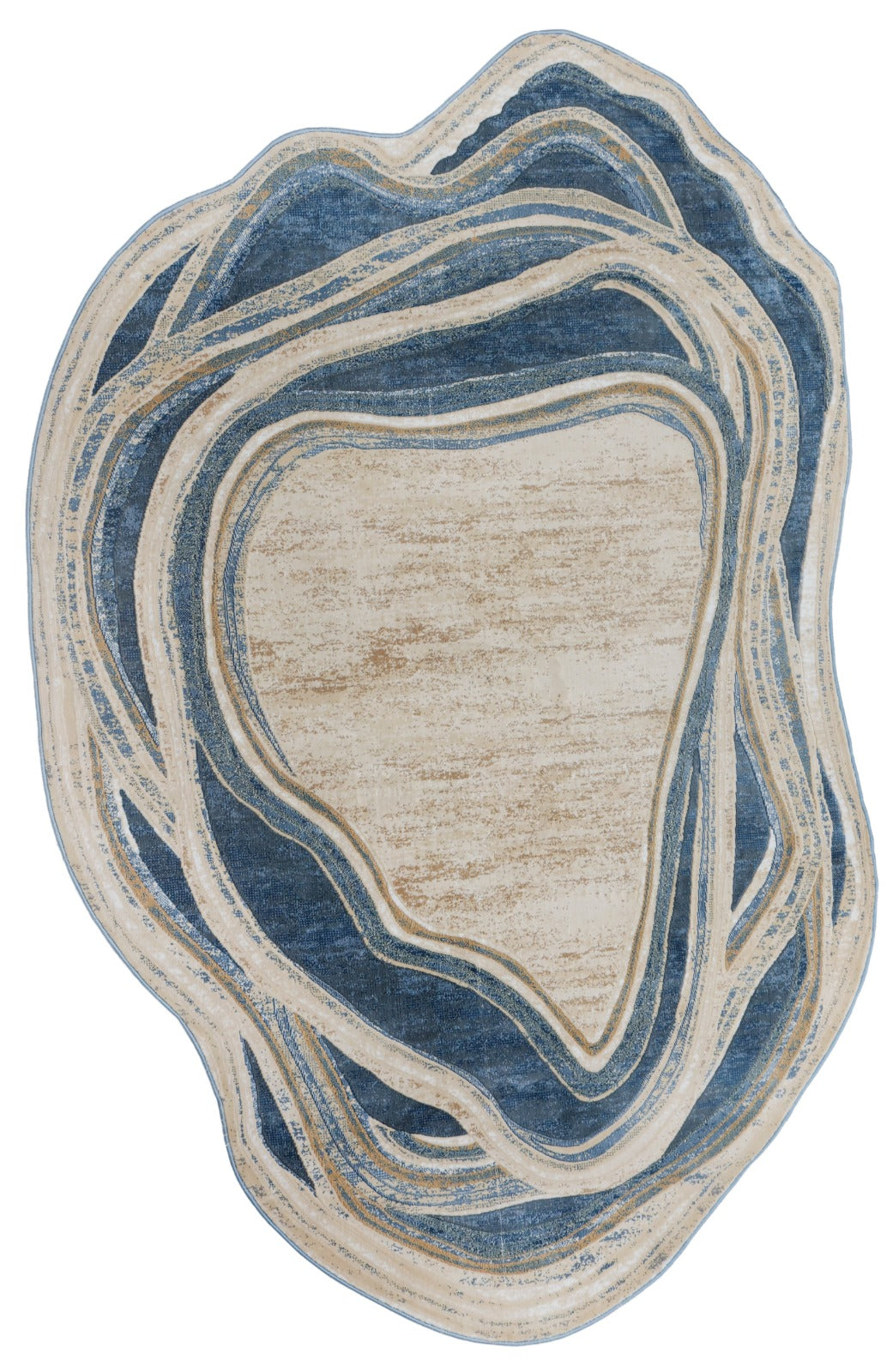 Deep Water Irregular Carpet