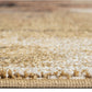 Orange Beige Abstract Modern Carpet