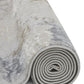 Grey Beige Abstract Modern Carpet