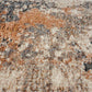 Beige Orange Abstract Modern Carpet